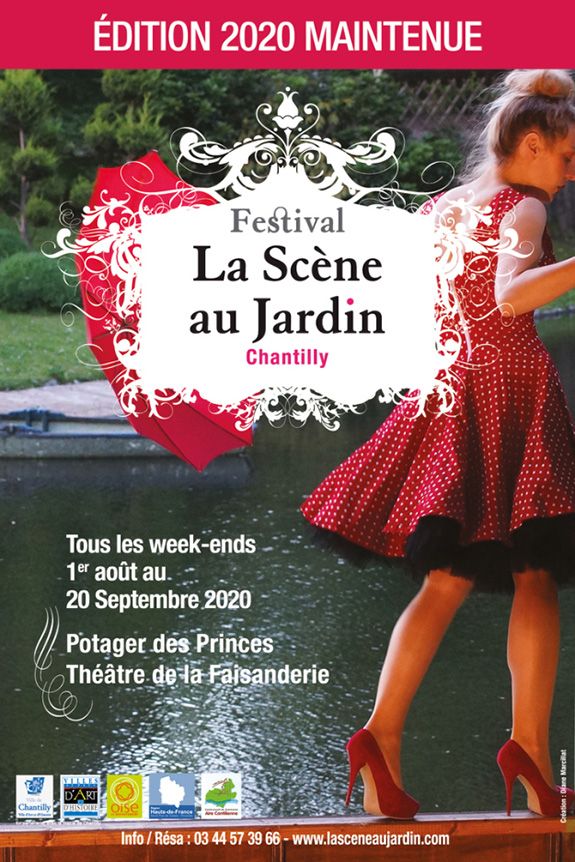 Les Lettres de Mon Moulin mises en scène et jouées par Philippe Caubère au Fesrtival La Scène au jardin de Chantilly